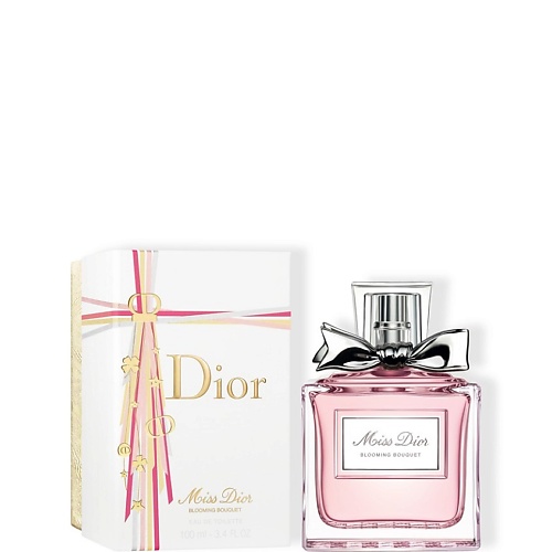 DIOR Miss Dior Blooming Bouquet в подарочной упаковке 100 lichi массажер для лица ролик и скребок гуаша из натурального розового кварца в подарочной упаковке