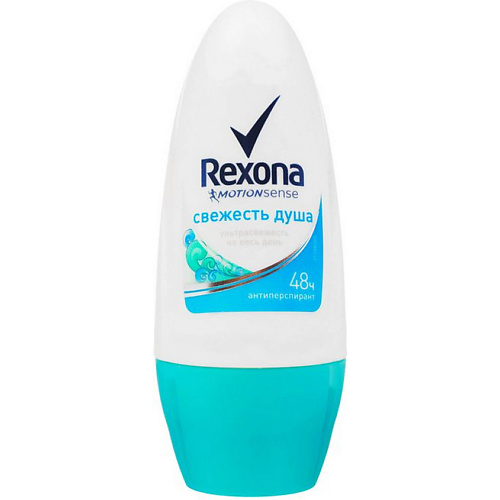 REXONA Антиперспирант шариковый Свежесть Душа дезодорант антиперспирант rexona чистый бриллиант 40 мл