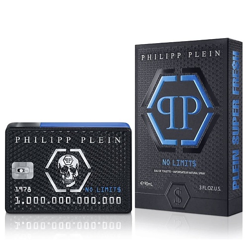 Мужская парфюмерия PHILIPP PLEIN No Limit$ Plein Super Fre$H 90