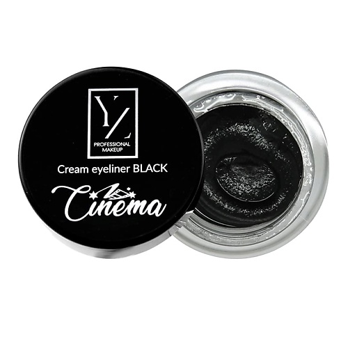 YLLOZURE Подводка для глаз кремовая Синема черная