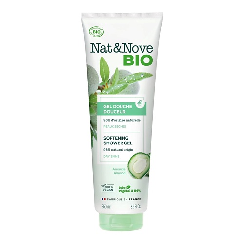 KERANOVE Смягчающий гель для душа Nat & Nove Bio Shower Gel farmstay soothing gel aloe vera многофункциональный смягчающий гель с экстрактом алое вера 300 г