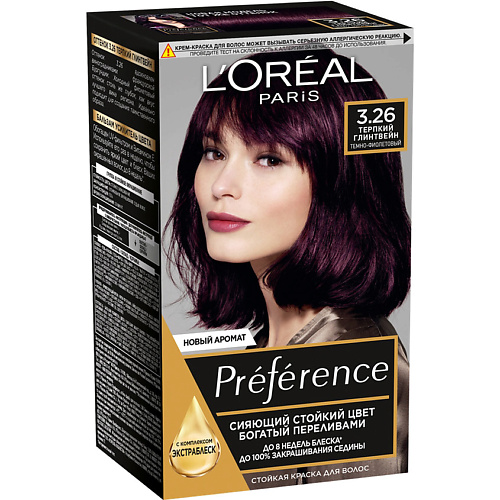 

L'ORÉAL PARIS Стойкая краска для волос "Preference", Стойкая краска для волос "Preference"
