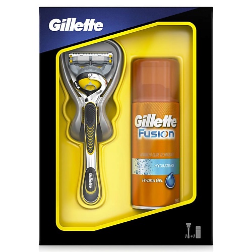 GILLETTE Набор GILLETTE Fusion ProShield gillette подарочный набор gillette mach3