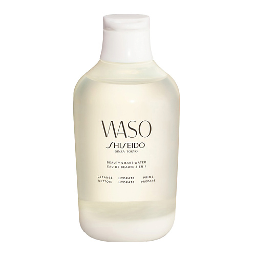 

SHISEIDO Смарт-вода 3 в 1: очищение, увлажнение, подготовка Waso, Смарт-вода 3 в 1: очищение, увлажнение, подготовка Waso