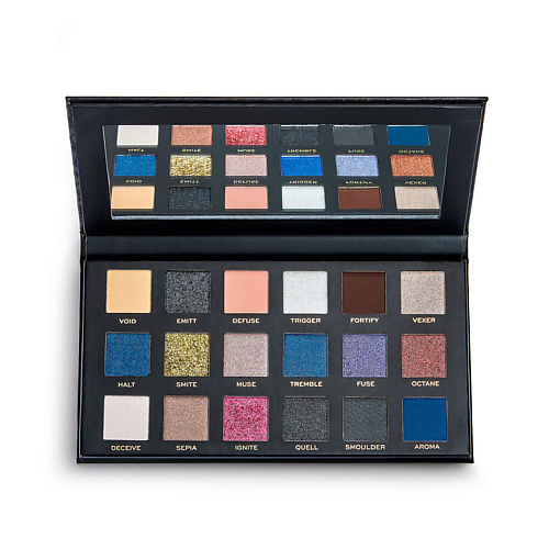 REVOLUTION PRO Палетка теней NEW NEUTRALS Smoked Palette revolution pro палетка теней new neutrals romance palette