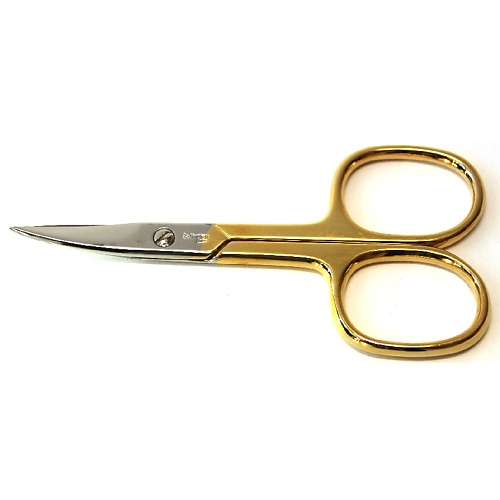 Ножницы ALEXANDER STYLE Ножницы для ногтей 4165G, 9 см ножницы маникюрные studio style с загнутыми концами узкие короткие 1 шт