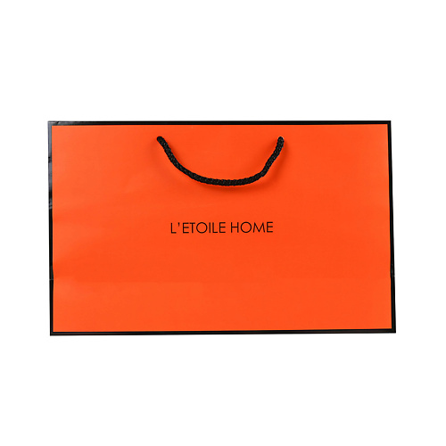 

ЛЭТУАЛЬ Подарочный пакет LETOILE Home оранжевый, Подарочный пакет LETOILE Home оранжевый