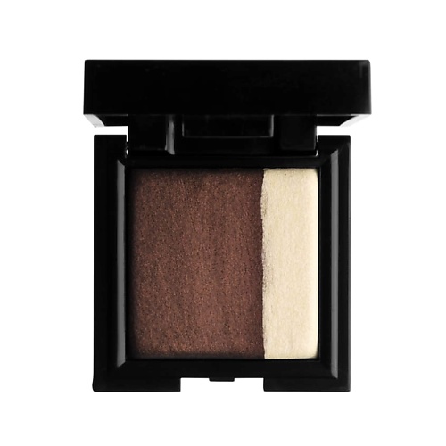 Тени NOUBA Запеченные двойные тени для сухого и влажного нанесения HIDDEN BLACK duo eyeshadow