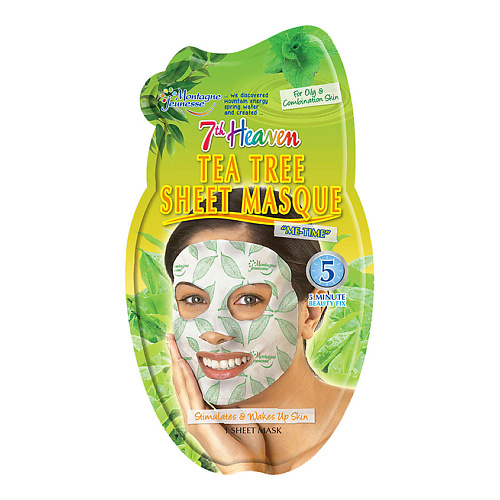 

MONTAGNE JEUNESSE Маска-SPA Чайное дерево, Маска-SPA Чайное дерево