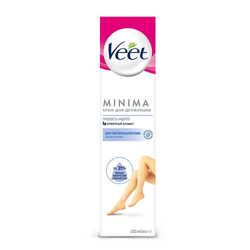 Крем для депиляции VEET Крем для депиляции для чувствительной кожи MINIMA veet minima минима крем для депиляции для чувствительной кожи с алоэ вера 100 мл