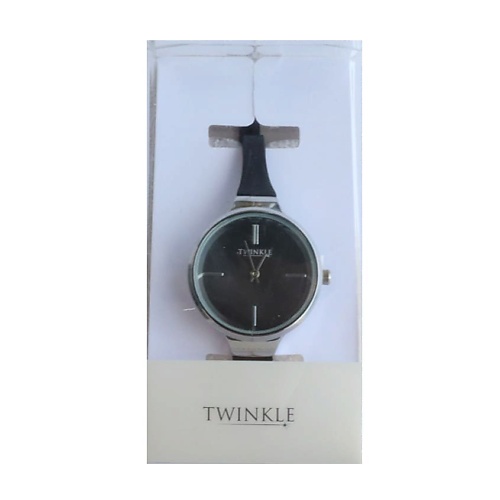 Часы TWINKLE Наручные часы с японским механизмом, модель: Modern Black марки TWINKLE модные аксессуары twinkle наручные часы с японским механизмом gray doublebelt