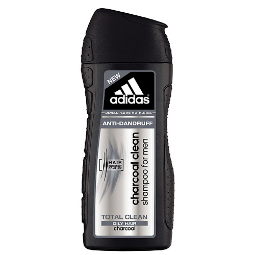 ADIDAS Шампунь для мужчин очищающий против перхоти Charcoal Clean adidas шампунь для мужчин intense clean