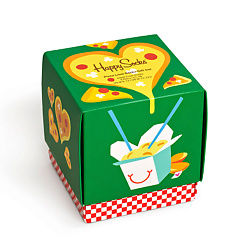 Набор носков Happy Socks Pizza Love 3 пары