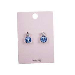 Серьги Blue CZ