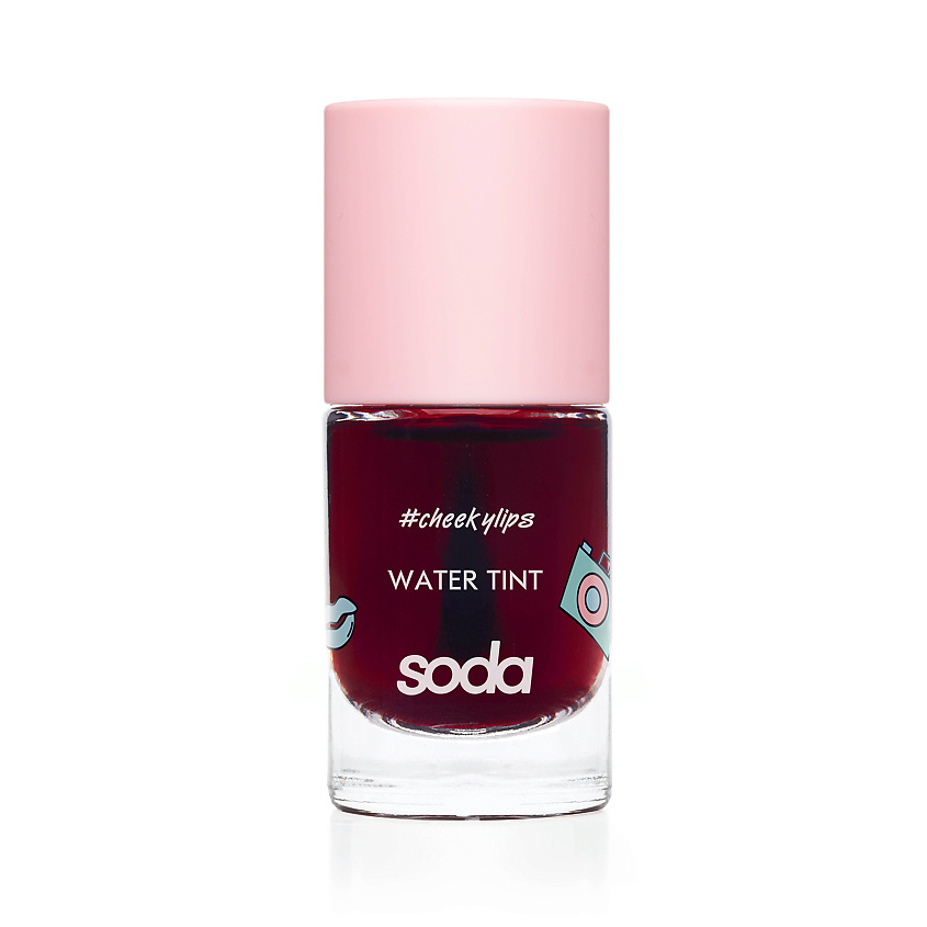 Тинт для губ отзывы. Тинт для губ сода. Soda Water Tint 001. Тинт для губ сода 001. Тинт для губ Soda.