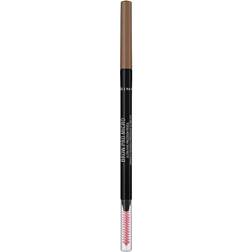 RIMMEL Карандаш для бровей Brow Pro Microdefiner, № 003 Dark Brown, 0. ...