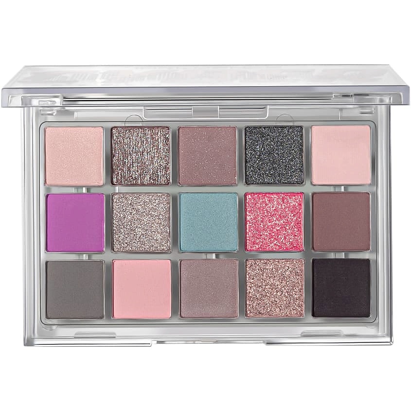 INFLUENCE BEAUTY Палетка теней CYBER из 15 оттенков купить по цене 1321 ...
