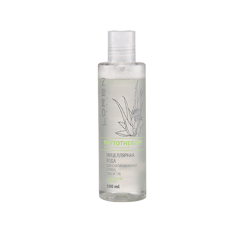 LOREN COSMETIC Мицеллярная вода для снятия макияжа с лица, глаз и губ с ...