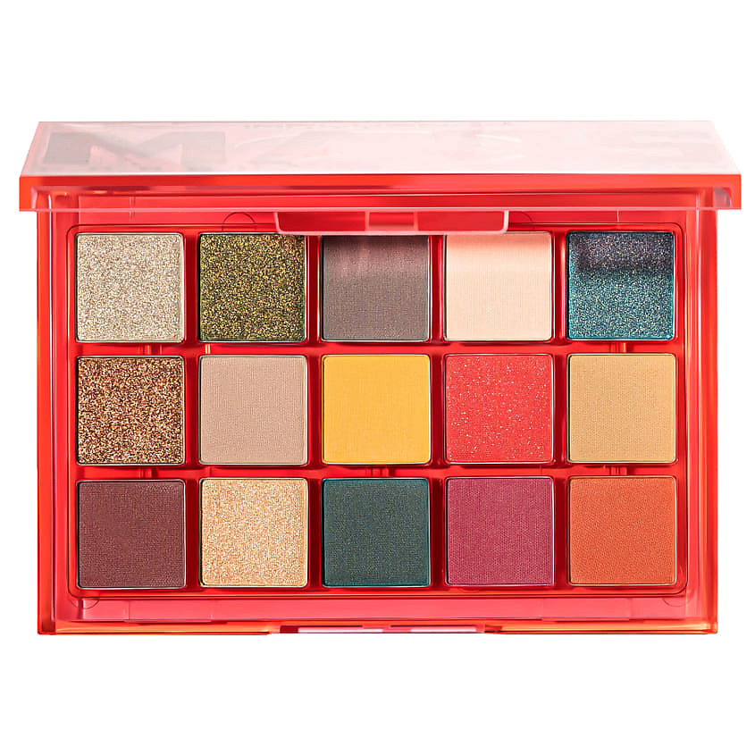 INFLUENCE BEAUTY Палетка теней MARS из 15 оттенков, shade 03, 11 г ...
