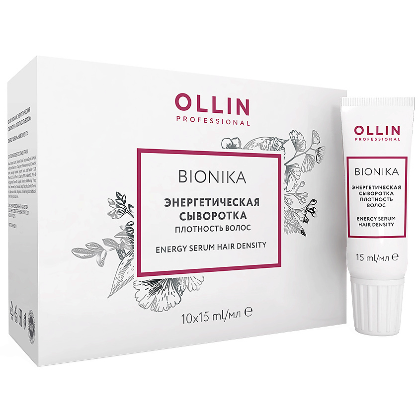 OLLIN PROFESSIONAL Энергетическая сыворотка "Плотность волос" OLLIN ...