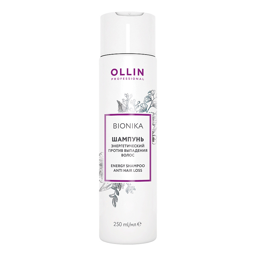 OLLIN PROFESSIONAL Шампунь энергетический против выпадения волос OLLIN ...
