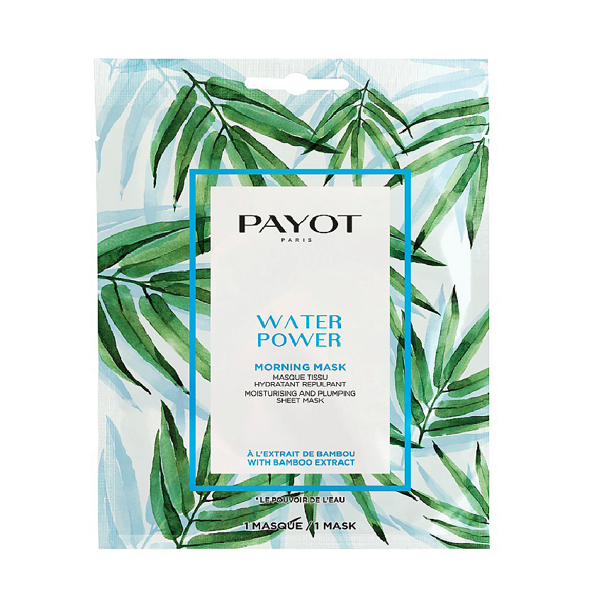 PAYOT Маска для лица тканевая для увлажнения кожи Water Power, 19 мл ...