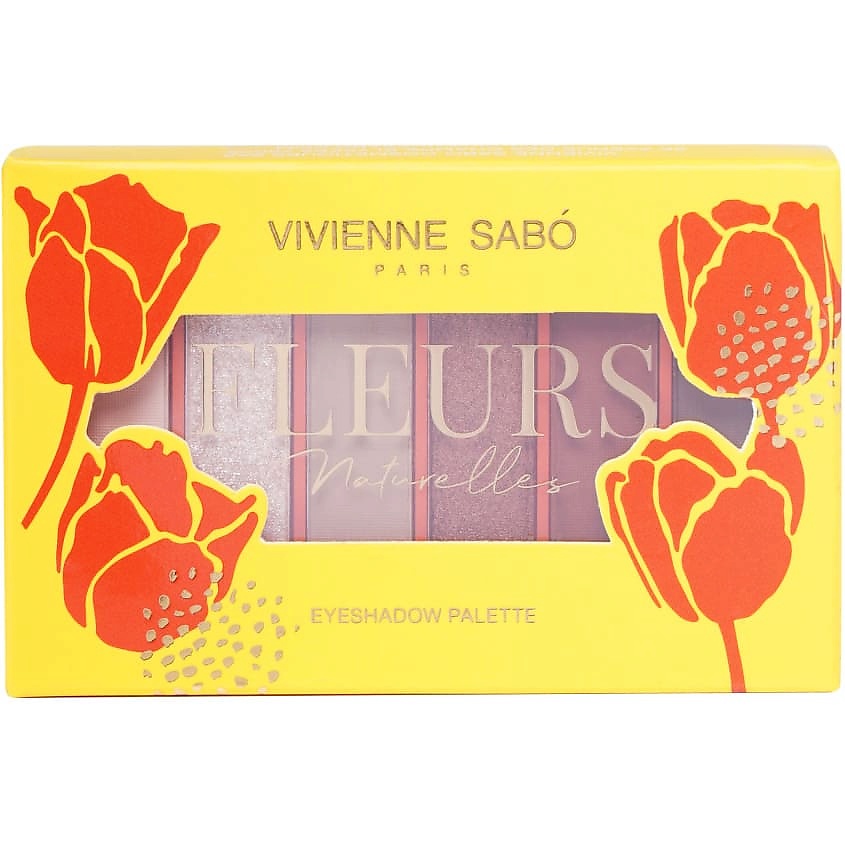 VIVIENNE SABO Палетка теней для век Fleurs naturelles TULIPE купить по ...