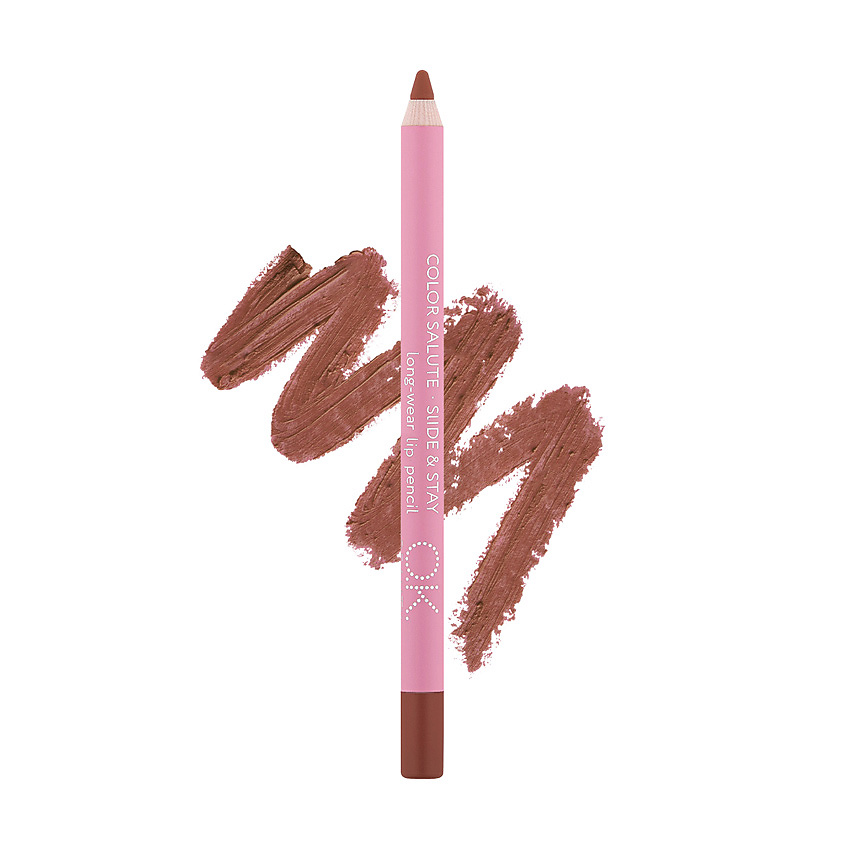 OK BEAUTY Стойкий карандаш для губ COLOR SALUTE SLIDE & STAY купить по ...