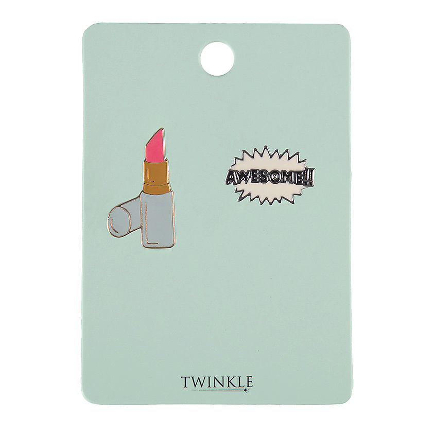 TWINKLE Брошь Awesome+Lipstick купить по цене 149₽ в ЛЭТУАЛЬ