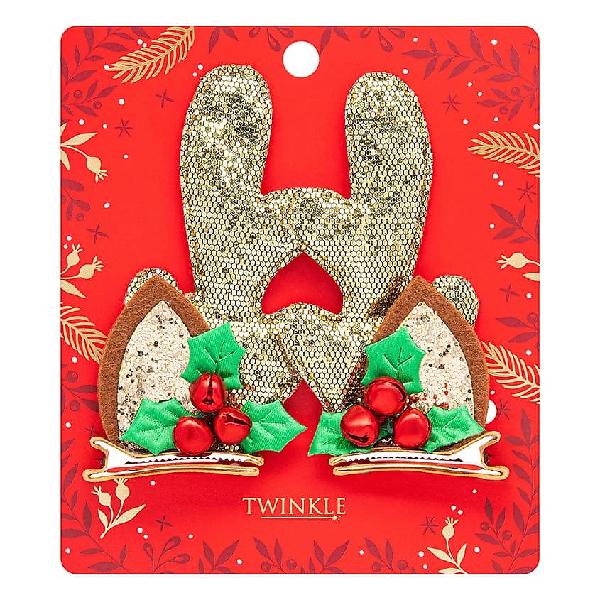 TWINKLE Заколки для волос CHRISTMAS DEER купить по цене 149₽ в ЛЭТУАЛЬ