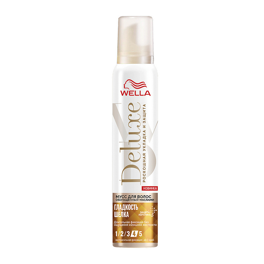 WELLA Мусс для волос Гладкость Шёлка Wella Deluxe купить по низким ...