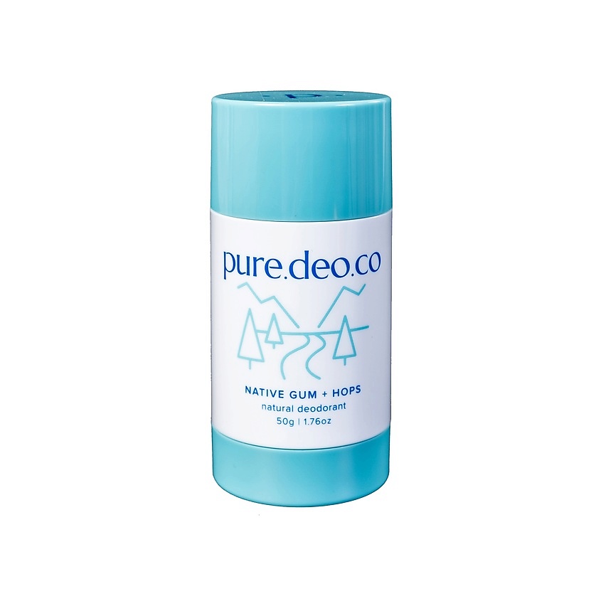 PURE DEO CO Дезодорант-стик без солей алюминия с эвкалиптом и хмелем ...