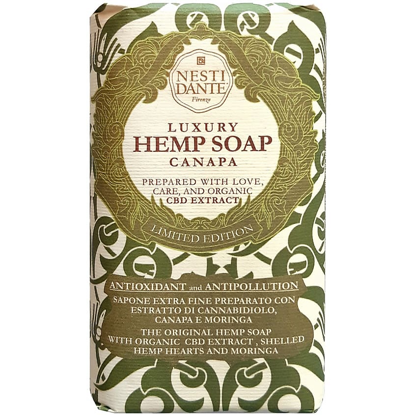 NESTI DANTE Мыло Luxury Hemp купить по цене 851₽ в ЛЭТУАЛЬ