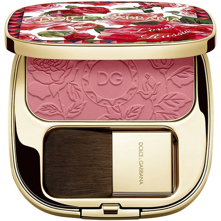DOLCE&GABBANA Румяна с эффектом сияния BLUSH OF ROSES, коллекция DG ...
