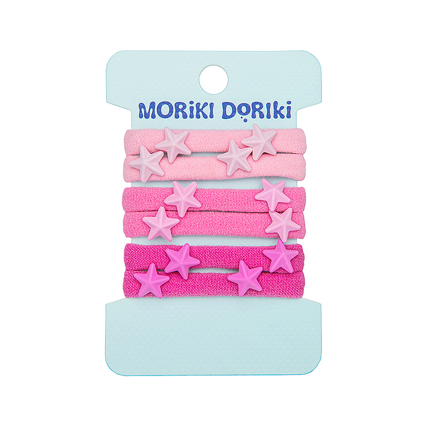 MORIKI DORIKI Резинки для волос "Звездочка", 6 шт. купить по низким ...