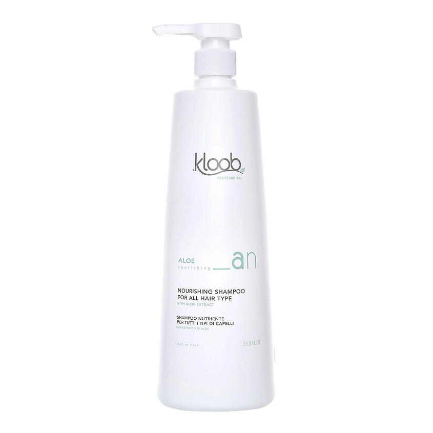 KLOOB Шампунь питательный для всех типов волос Aloe Nourishing Shampoo ...