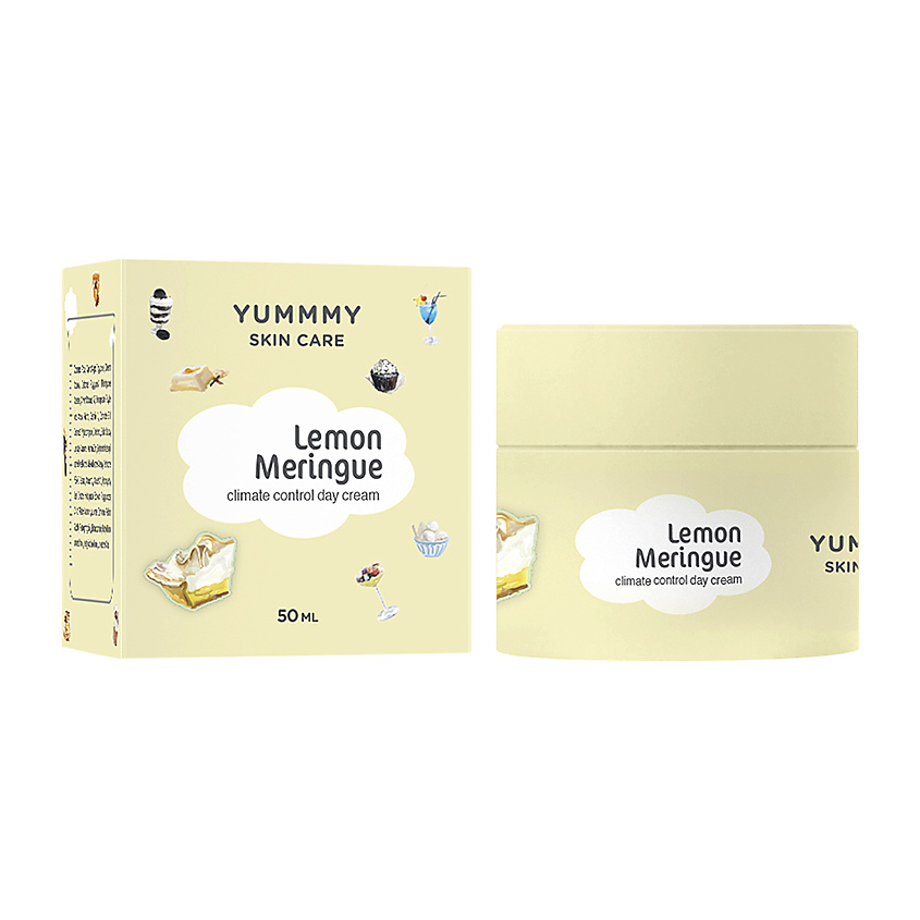 YUMMMY Крем для лица климат контроль Lemon Meringue купить по низким ...