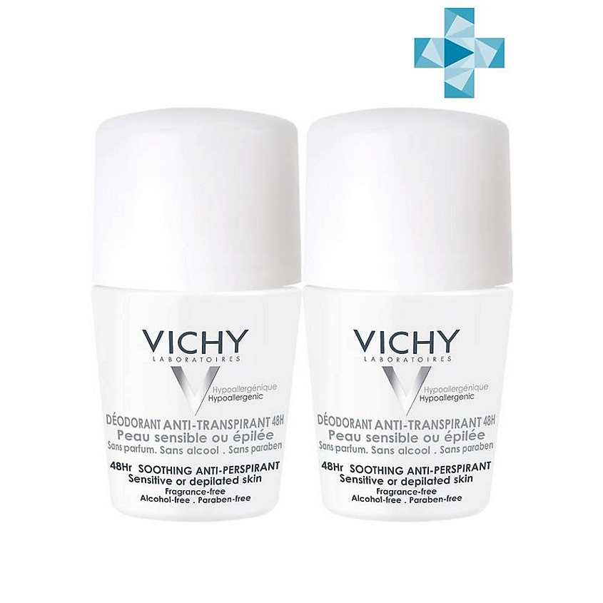 Дезодоранты VICHY Набор Дезодорант для чувствительной кожи 48ч – купить ...