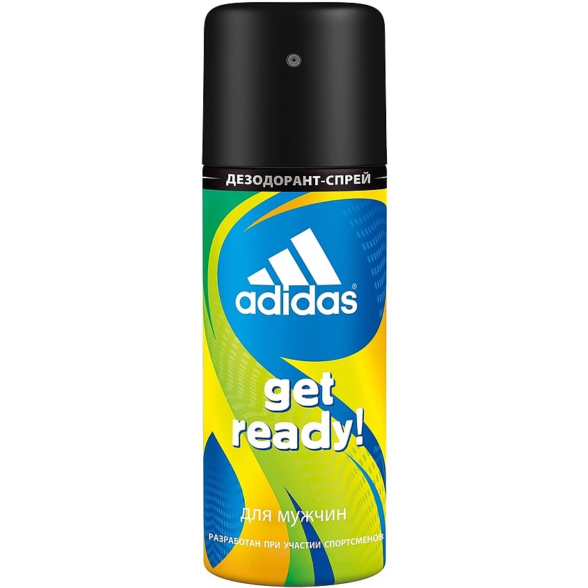 ADIDAS Дезодорант-спрей Get Ready! For him купить по низким ценам в ЛЭТУАЛЬ