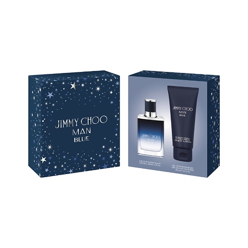 JIMMY CHOO Подарочный набор мужской Man Blue шампунь мужской roslin сияние и сила для него 5л