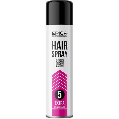 цена Лак для укладки волос EPICA PROFESSIONAL Лак для волос экстрасильной фиксации Extrastrong