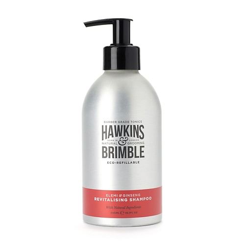 HAWKINS & BRIMBLE Шампунь для волос восстанавливающий в многоразовом флаконе Elemi & Ginseng Revitalising Shampoo восстанавливающий шампунь double action shampoo ricostruttore 259433 lb12986 1000 мл
