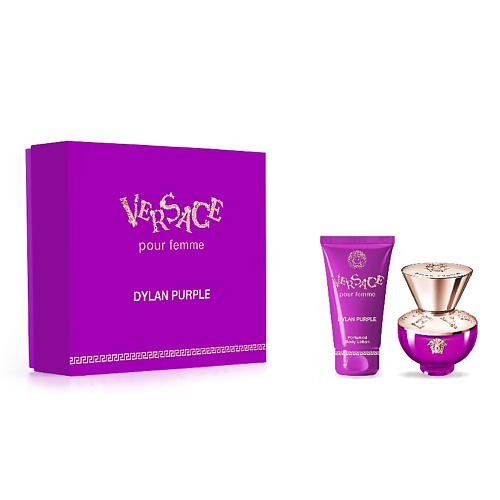 VERSACE Подарочный набор женский DYLAN PURPLE versace dylan purple 50