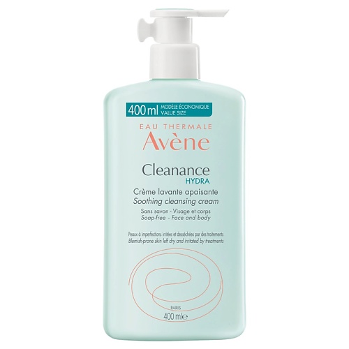 Крем для умывания AVENE Очищающий успокаивающий крем для проблемной кожи Cleanance Hydra Soothing Cleansing Cream гель для душа avene очищающий гель для жирной проблемной кожи cleanance cleansing gel