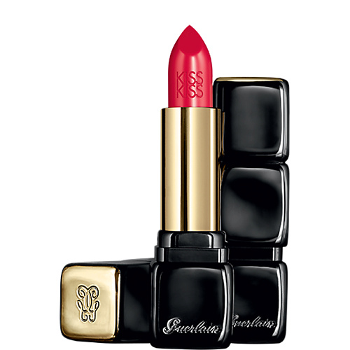 Помада для губ GUERLAIN Насыщенная губная помада GUERLAIN Kiss Kiss Lipstick mac powder kiss lipstick губная помада 3 г ruby new