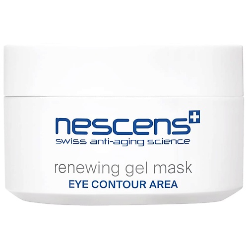 Маска для глаз NESCENS Маска гелевая восстанавливающая для контура глаз Renewing Gel Mask Eye Contour Area антивозрастная крио маска для контура глаз mila moursi triple action eye contour mask 5 шт