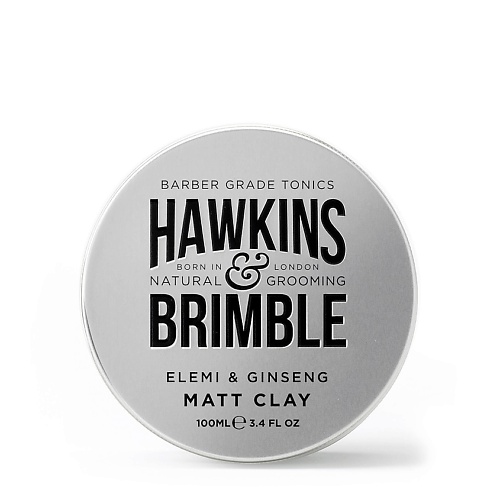 HAWKINS & BRIMBLE Глина для укладки волос с матовым финишем Elemi & Ginseng Matt Clay sim sensitive воск для укладки волос сильной фиксации ds strong matte clay 50 мл