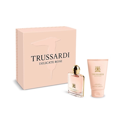Набор парфюмерии TRUSSARDI Подарочный набор женский DELICATE ROSE набор парфюмерии trussardi подарочный набор женский delicate rose