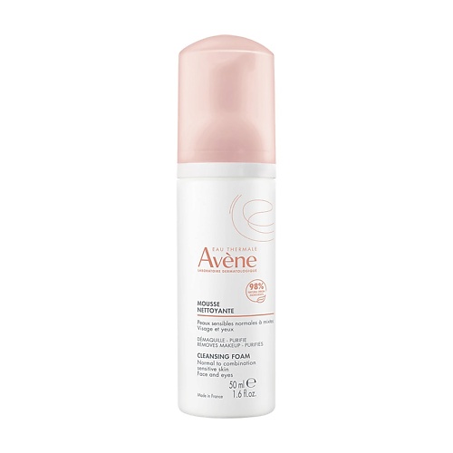 Мусс для умывания AVENE Очищающая пенка для снятия макияжа Mousse Nettoyante Cleansing Foam avene mousse nettoyante skin cleansing foam 150 ml