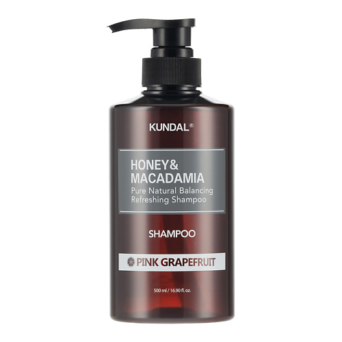 KUNDAL Шампунь для волос Розовый грейпфрут Honey & Macadamia антигриппин таб шипучие грейпфрут 10